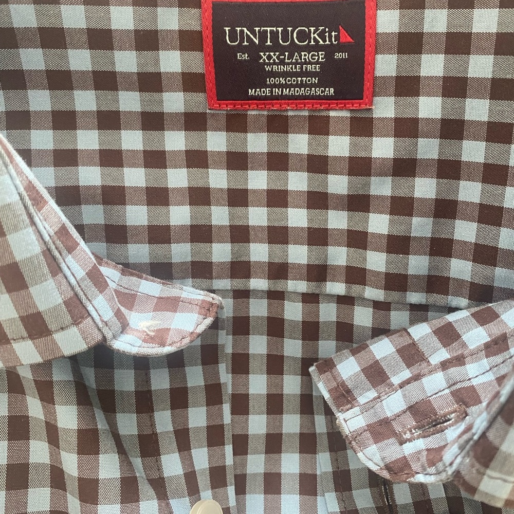 Untuckit Mens Wrinkle-free shirt